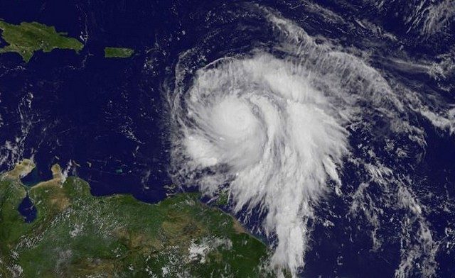 Hurricane Marie by NASA