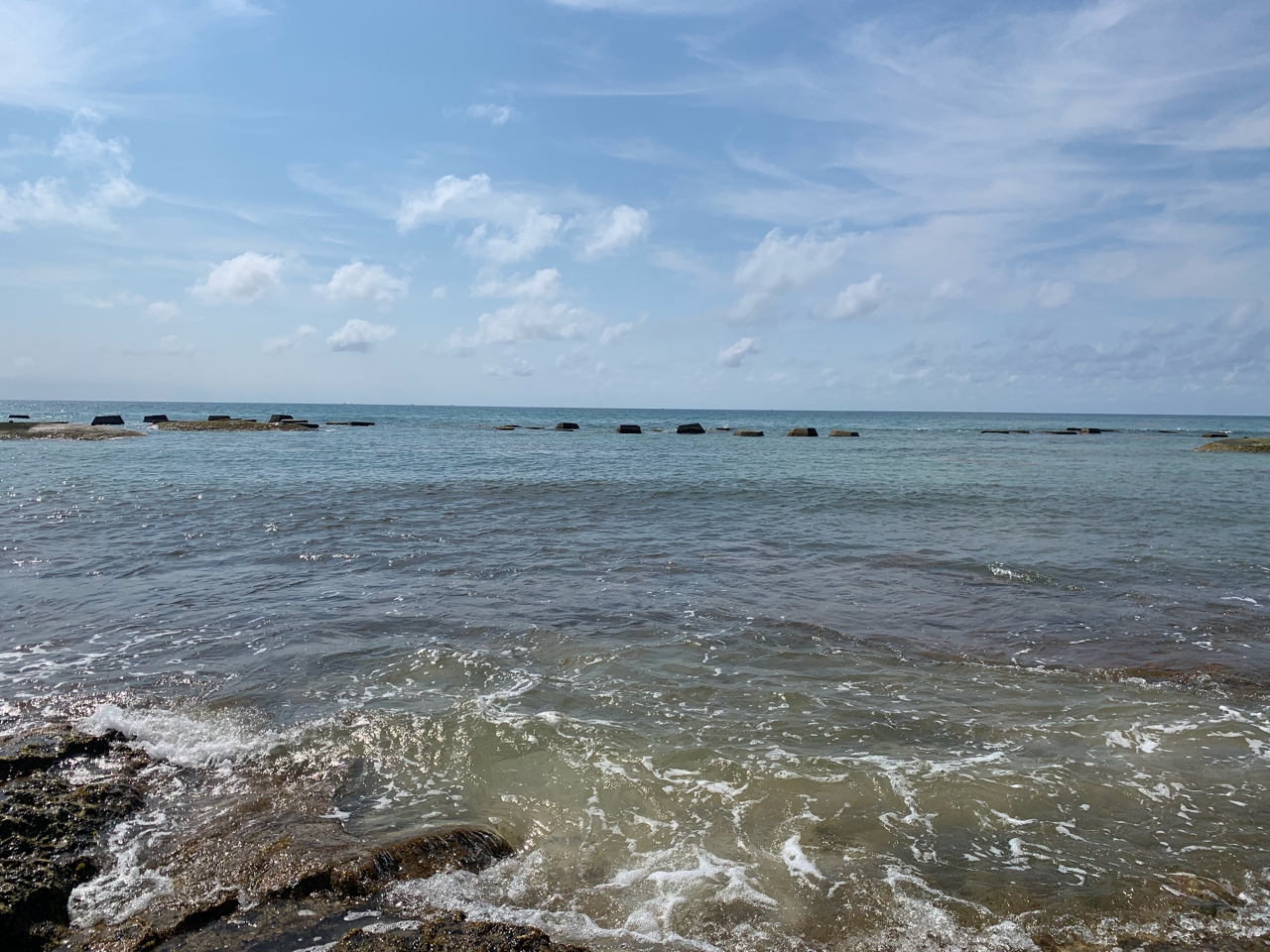 The Kan-Kanán artificial reef stretches for 1.9 km along the coastline to prevent the beach from eroding and to provide a new habitat to encourage biodiversity growth.