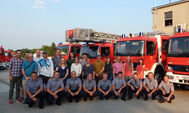 IFE group photo fire department