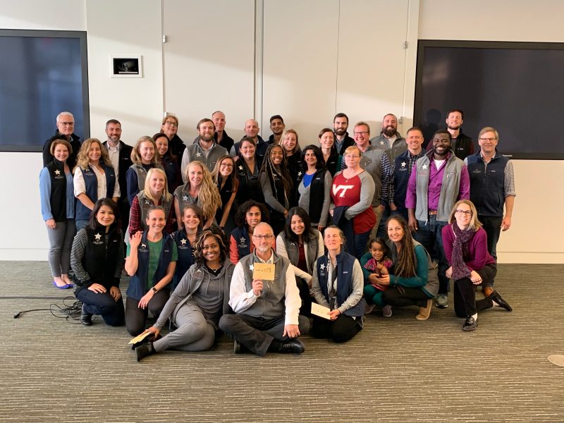 Group photo of 2019 XMNR cohort.