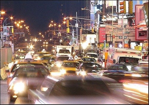 Times Square traffic