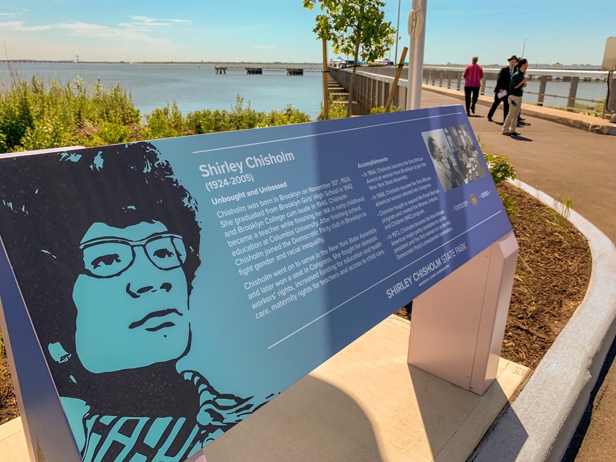 The 407-acre Shirley Chisholm State Park on Jamaica Bay is the largest in NYC, and offers hiking, biking, fishing, and picnicking. Photo: National Park Service