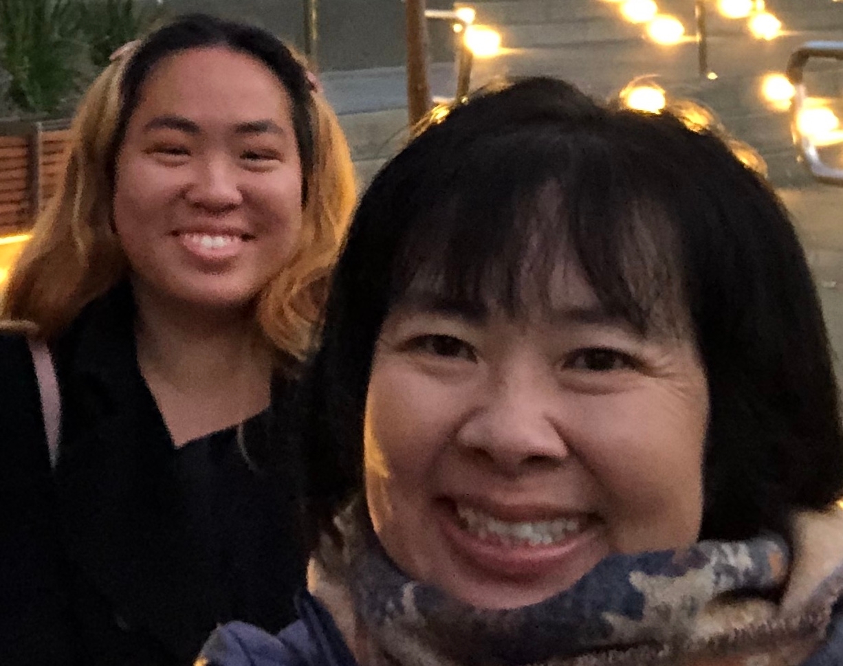 Janet Tsao, Colonel (Retired), U.S. Army Reserve, with her daughter 