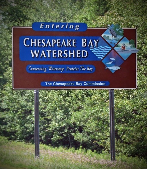 Chesapeake Bay Watershed sign