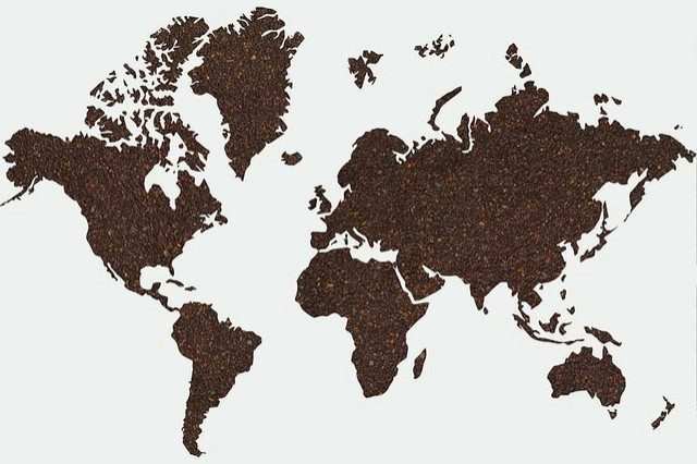 coffee ground map