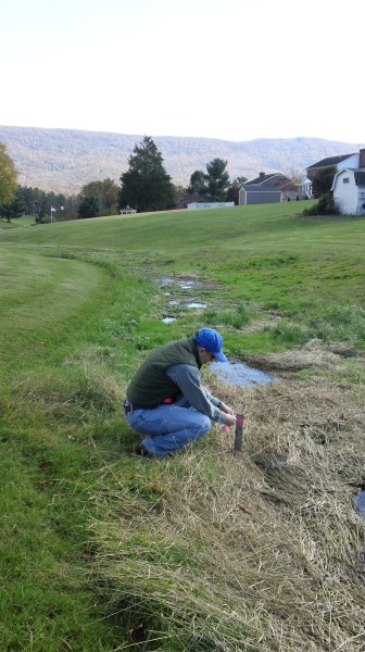 Jon Lipinski in the field