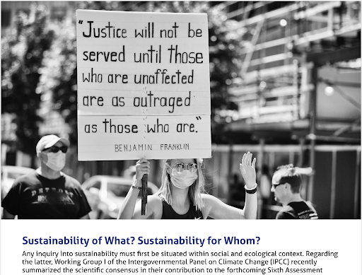 AASHE • No Sustainability Without Justice • Volume II, 2021 • Essay 6